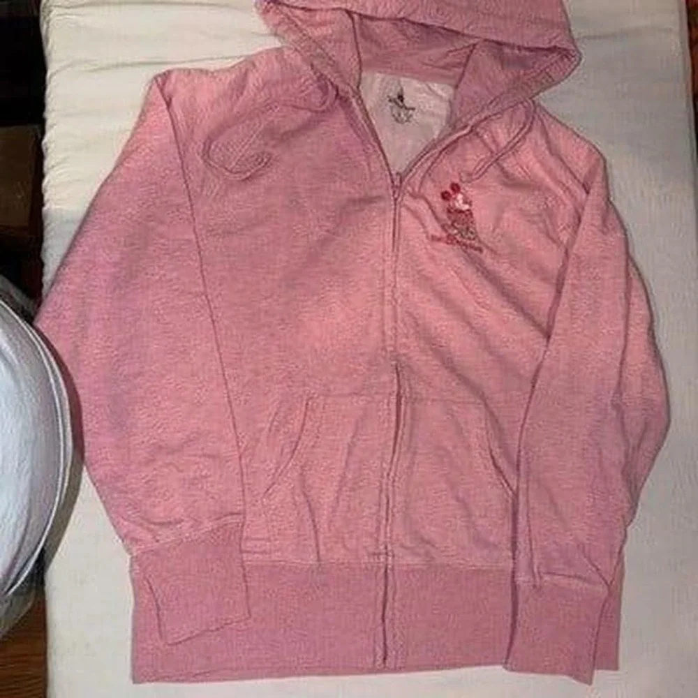 Disney Pink full zip hoodie children‎ Size LG